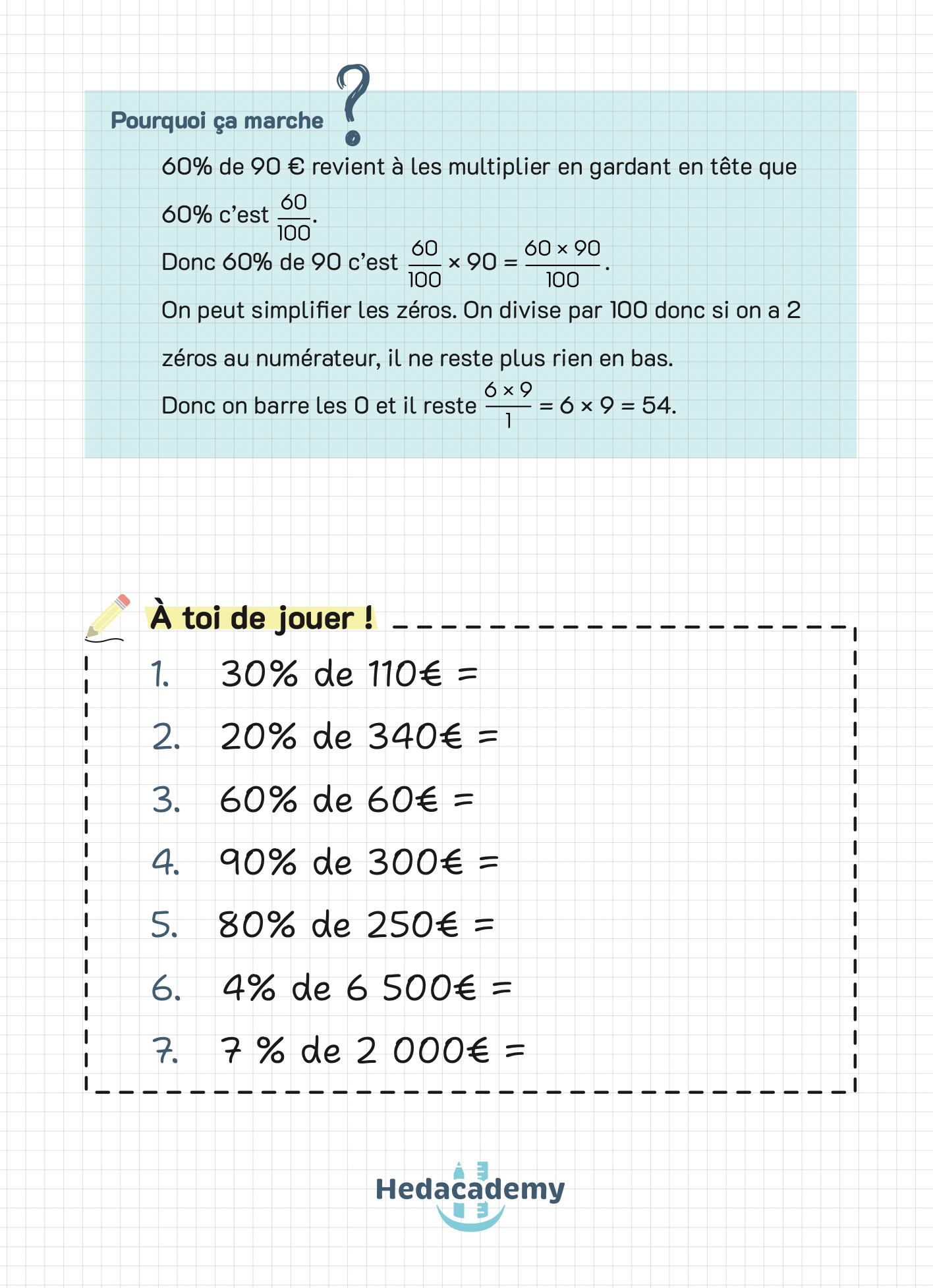 Deviens un expert en calcul 💪